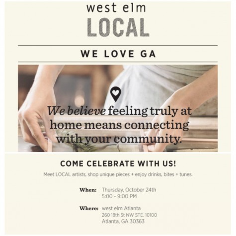 West Elm Local Event